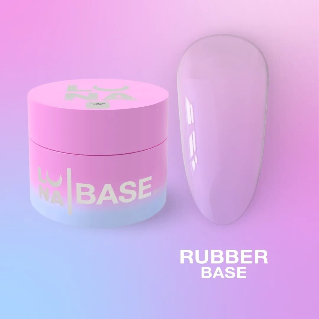 Įtrynimo bazė LUNAmoon - Rubber Base 2 Įtrynimo bazė LUNAmoon - Rubber Base 2