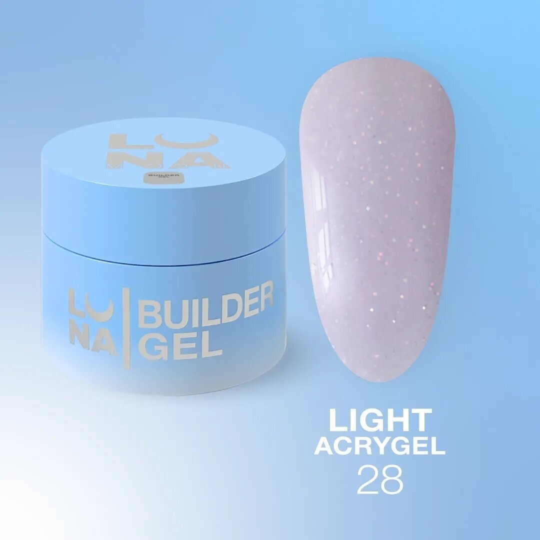 Akrigelis LUNAmoon - Light Acrygel No28 4 Akrigelis LUNAmoon - Light Acrygel No28 4