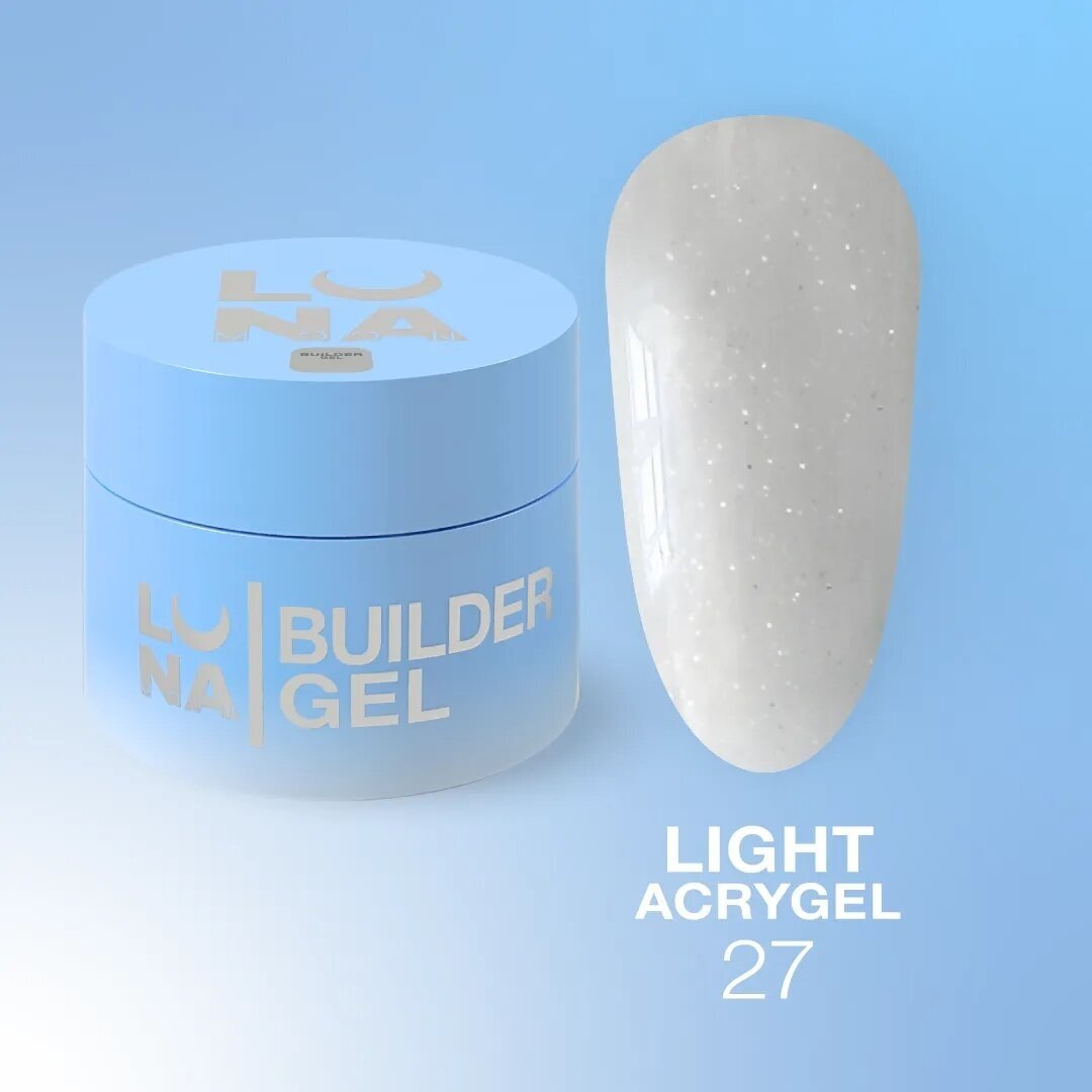 Akrigelis LUNAmoon - Light Acrygel No27 5 Akrigelis LUNAmoon - Light Acrygel No27 5
