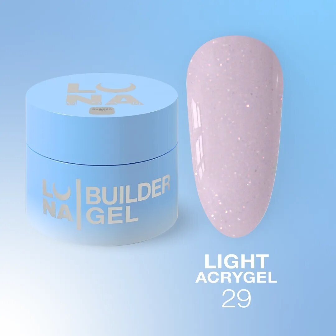 Akrigelis LUNAmoon - Light Acrygel No29 5 Akrigelis LUNAmoon - Light Acrygel No29 5