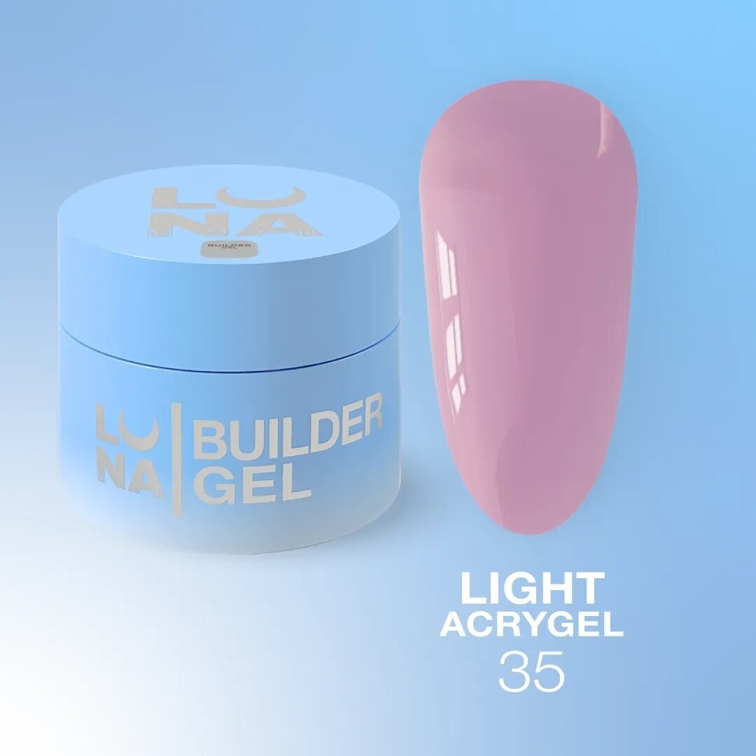 Akrigelis LUNAmoon - Light Acrygel No35 5 Akrigelis LUNAmoon - Light Acrygel No35 5
