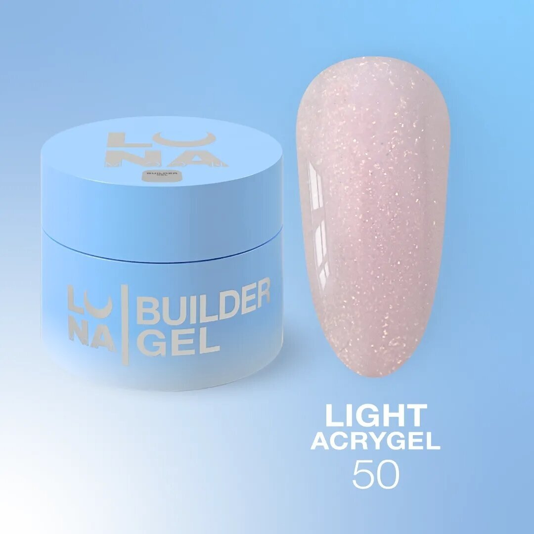 Akrigelis LUNAmoon - Light Acrygel No50 4 Akrigelis LUNAmoon - Light Acrygel No50 4