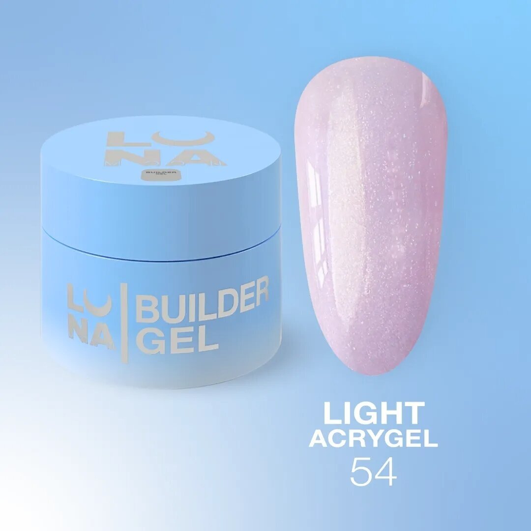 Akrigelis LUNAmoon - Light Acrygel No54 4 Akrigelis LUNAmoon - Light Acrygel No54 4