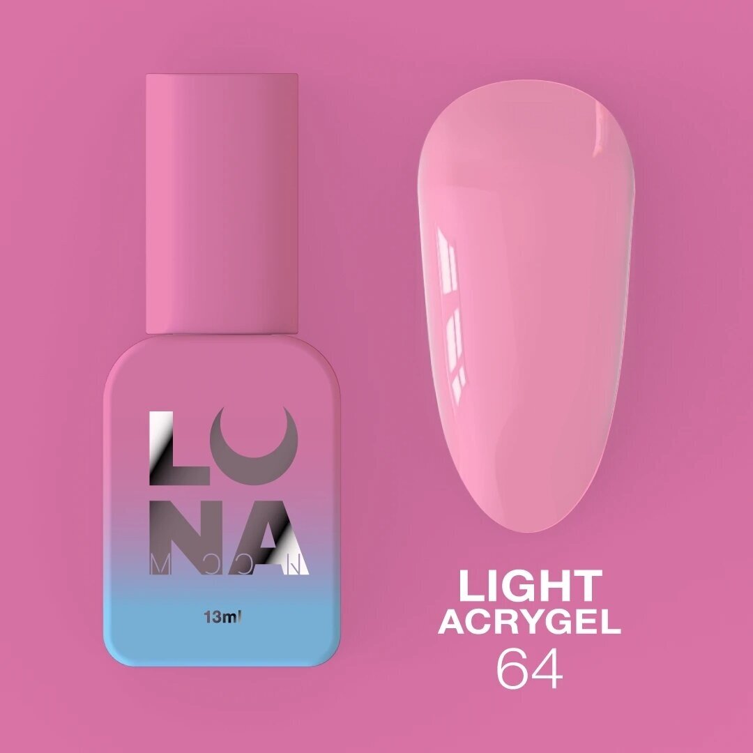 Akrigelis LUNAmoon - Light Acrygel No64 Akrigelis LUNAmoon - Light Acrygel No64