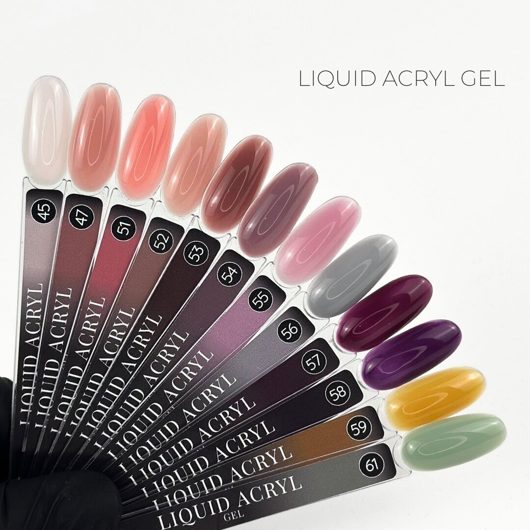 Akrigelis buteliuke Crystal - Liquid Acryl Gel No19 12ml 3