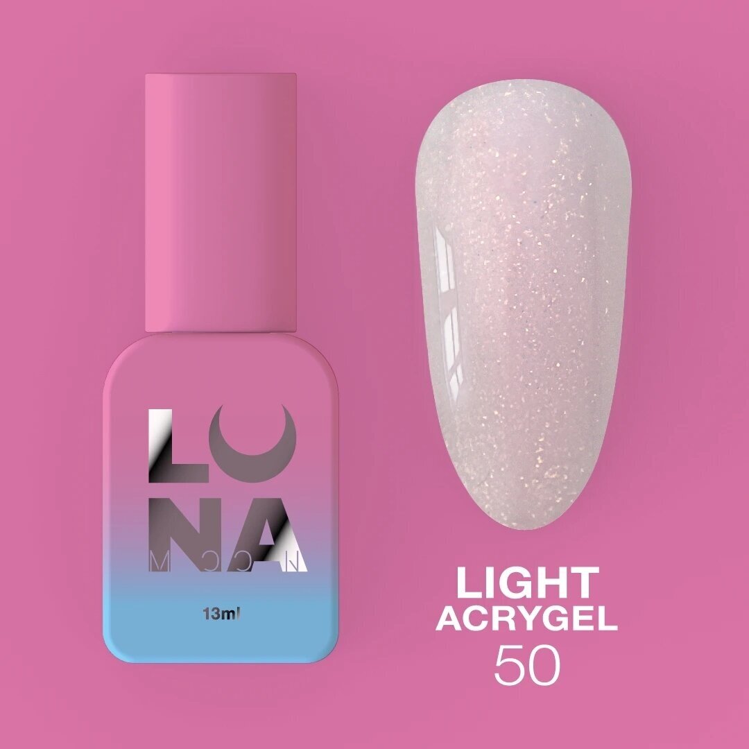 Akrigelis LUNAmoon - Light Acrygel No50 Akrigelis LUNAmoon - Light Acrygel No50