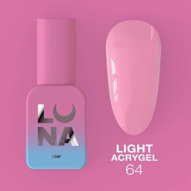 Akrigelis LUNAmoon - Light Acrygel No64 Akrigelis LUNAmoon - Light Acrygel No64