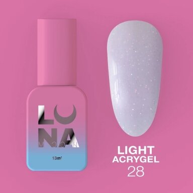Akrigelis LUNAmoon - Light Acrygel No28 Akrigelis LUNAmoon - Light Acrygel No28