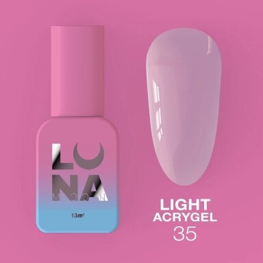 Akrigelis LUNAmoon - Light Acrygel No35 Akrigelis LUNAmoon - Light Acrygel No35