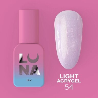 Akrigelis LUNAmoon - Light Acrygel No54 Akrigelis LUNAmoon - Light Acrygel No54