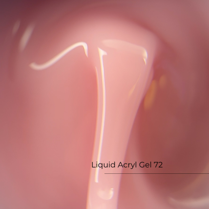 Akrigelis buteliuke Crystal - Liquid Acryl Gel No72 12ml