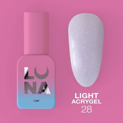 Akrigelis LUNAmoon - Light Acrygel No28 Akrigelis LUNAmoon - Light Acrygel No28