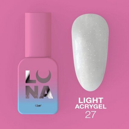 Akrigelis LUNAmoon - Light Acrygel No27 Akrigelis LUNAmoon - Light Acrygel No27