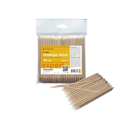 Apelsinmedžio lazdelės STALEKS EXPERT 110mm 100vnt (DOS-30/100) Apelsinmedžio lazdelės STALEKS EXPERT 110mm 100vnt (DOS-30/100)