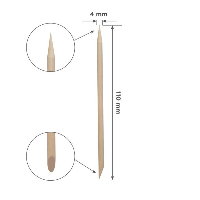 Apelsinmedžio lazdelės STALEKS EXPERT 110mm 100vnt (DOS-30/100) 1 Apelsinmedžio lazdelės STALEKS EXPERT 110mm 100vnt (DOS-30/100) 1
