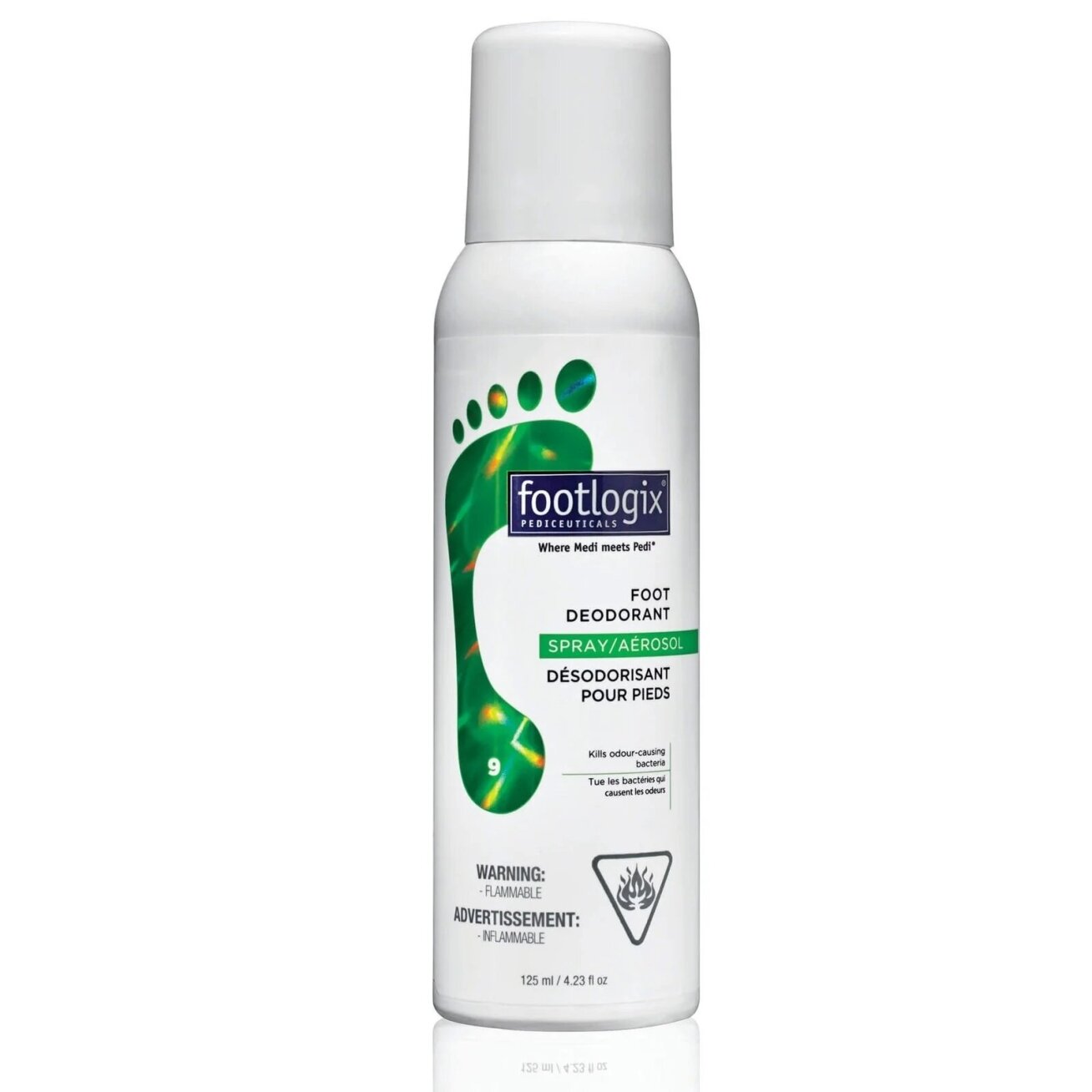 Pėdų dezodorantas Footlogix - Foot Fresh Spray 125ml Pėdų dezodorantas Footlogix - Foot Fresh Spray 125ml