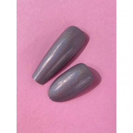 Geliniai dažai LUNAmoon - Holographic Metallic Gel 5ml 1 Geliniai dažai LUNAmoon - Holographic Metallic Gel 5ml 1