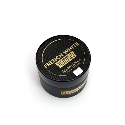 Balti geliniai dažai Slowianka Esthetic Line - French White 5g 1