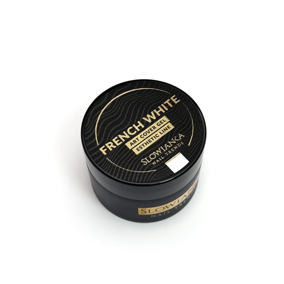 Balti geliniai dažai Slowianka Esthetic Line - French White 5g 1