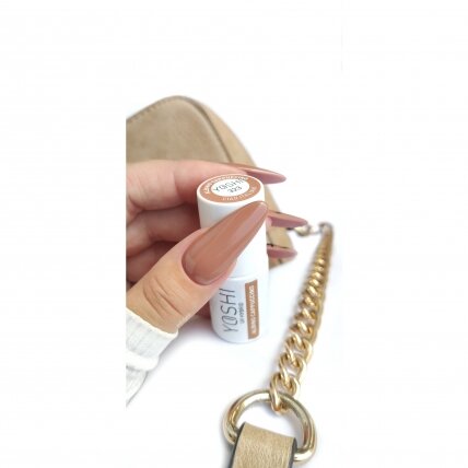 YOSHI Gelinis lakas Albino Cappuccino 6 ml - 323 1