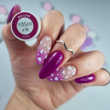 YOSHI Gelinis lakas Big Love 6 ml - 618 YOSHI Gelinis lakas Big Love 6 ml - 618