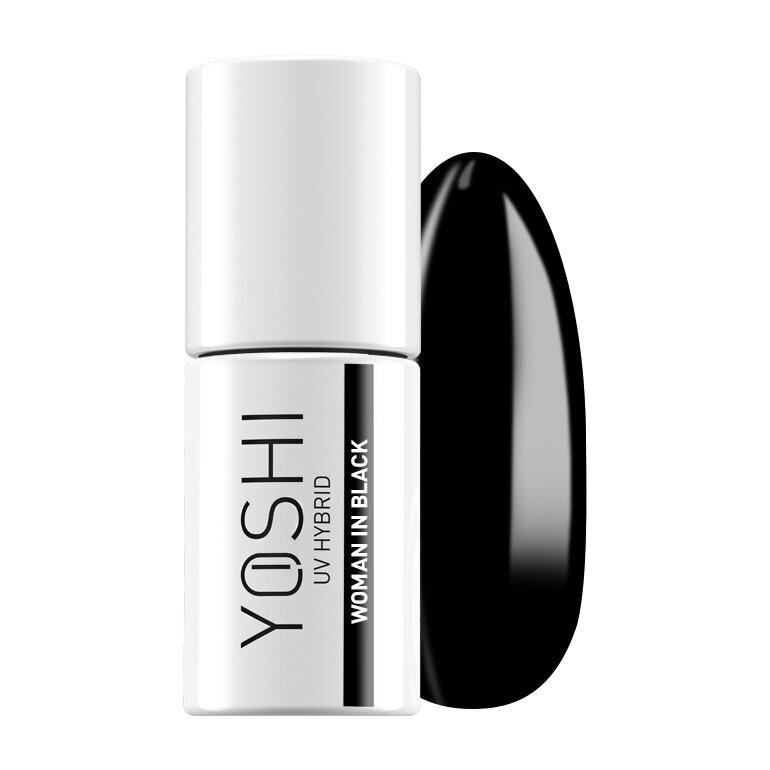 YOSHI Gelinis lakas Woman In Black 6ml - 605 YOSHI Gelinis lakas Woman In Black 6ml - 605