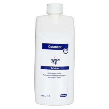 Dezinfekcinis tirpalas Cutasept F Colorfree 1000ml Dezinfekcinis tirpalas Cutasept F Colorfree 1000ml