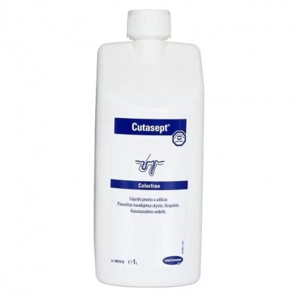 Dezinfekcinis tirpalas Cutasept F Colorfree 1000ml Dezinfekcinis tirpalas Cutasept F Colorfree 1000ml