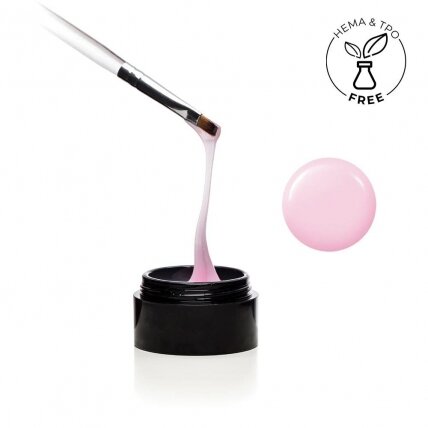 Savaime išsilyginantis gelis su stiklo pluoštu DIDIER Fiber Gel - Milky Pink 50g HEMA FREE Savaime išsilyginantis gelis su stiklo pluoštu DIDIER Fiber Gel - Milky Pink 50g HEMA FREE