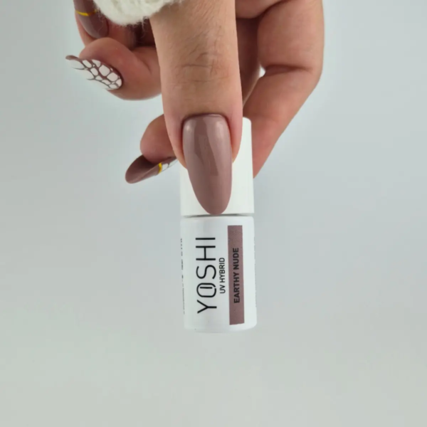 YOSHI Gelinis lakas Earthy Nude 6 ml - 135 2 YOSHI Gelinis lakas Earthy Nude 6 ml - 135 2