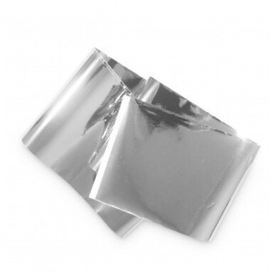 Folija nagams Slowianka Transfer Foil - Silver 1m