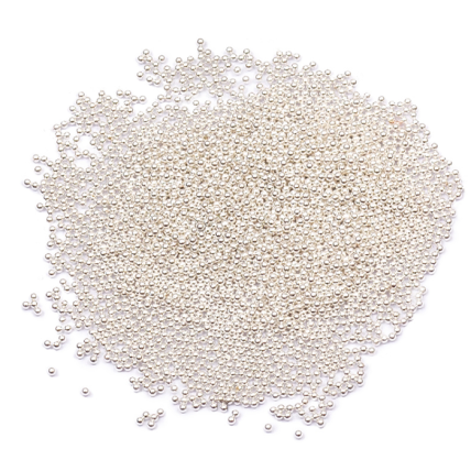 Ikriukai dizainui Slowianka - Silver Caviar Crystals 1