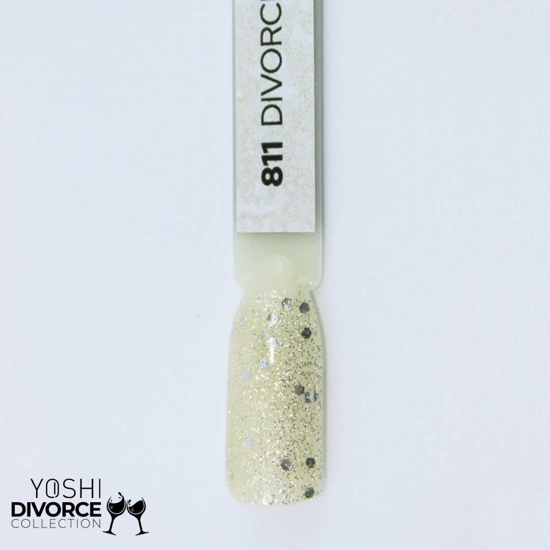 YOSHI Gelinis lakas Divorce Party 6 ml - 811 1 YOSHI Gelinis lakas Divorce Party 6 ml - 811 1