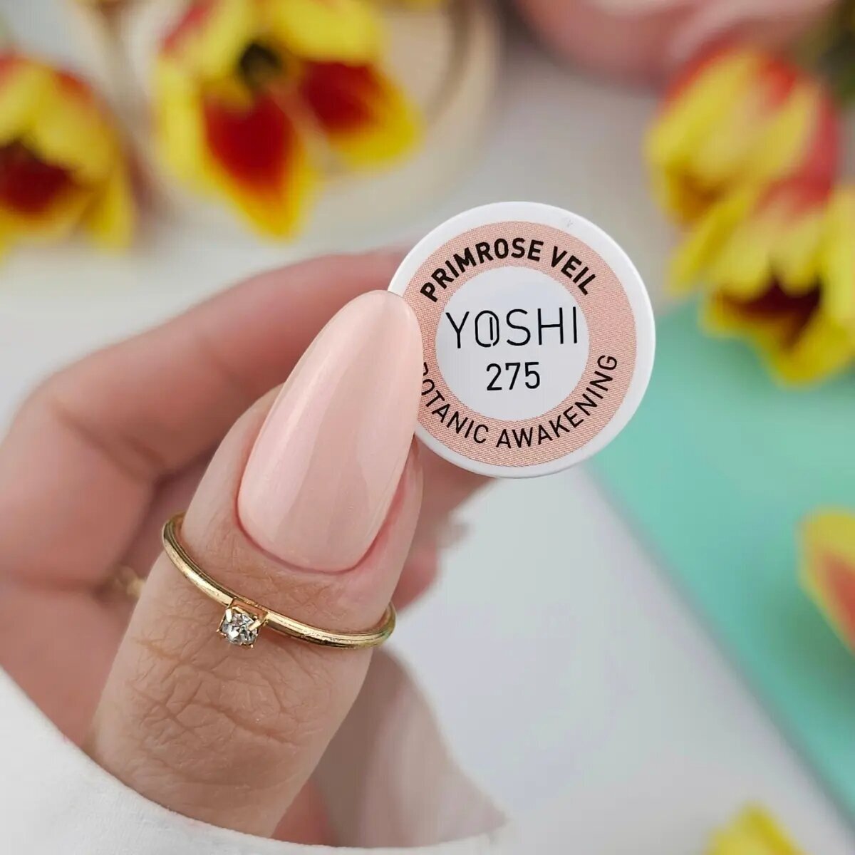 Gelinis lakas Yoshi - Primrose Veil 6 ml – 275 1 Gelinis lakas Yoshi - Primrose Veil 6 ml – 275 1