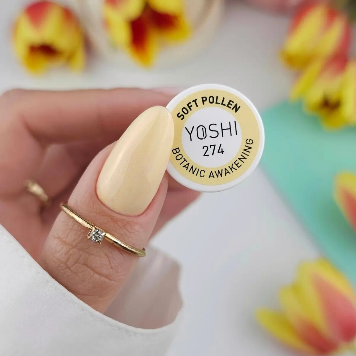 Gelinis lakas Yoshi - Soft Pollen 6 ml – 274 1 Gelinis lakas Yoshi - Soft Pollen 6 ml – 274 1