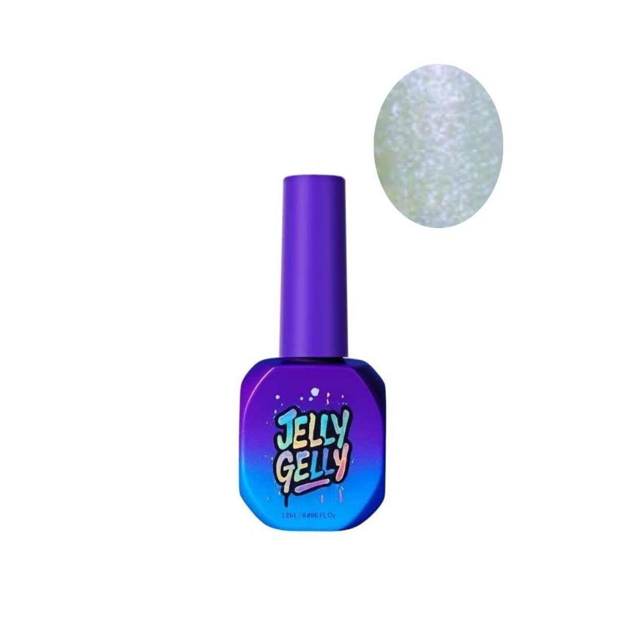 Gelinis lakas Jelly Gelly - Alien Pearl 12ml (GGP17) Gelinis lakas Jelly Gelly - Alien Pearl 12ml (GGP17)
