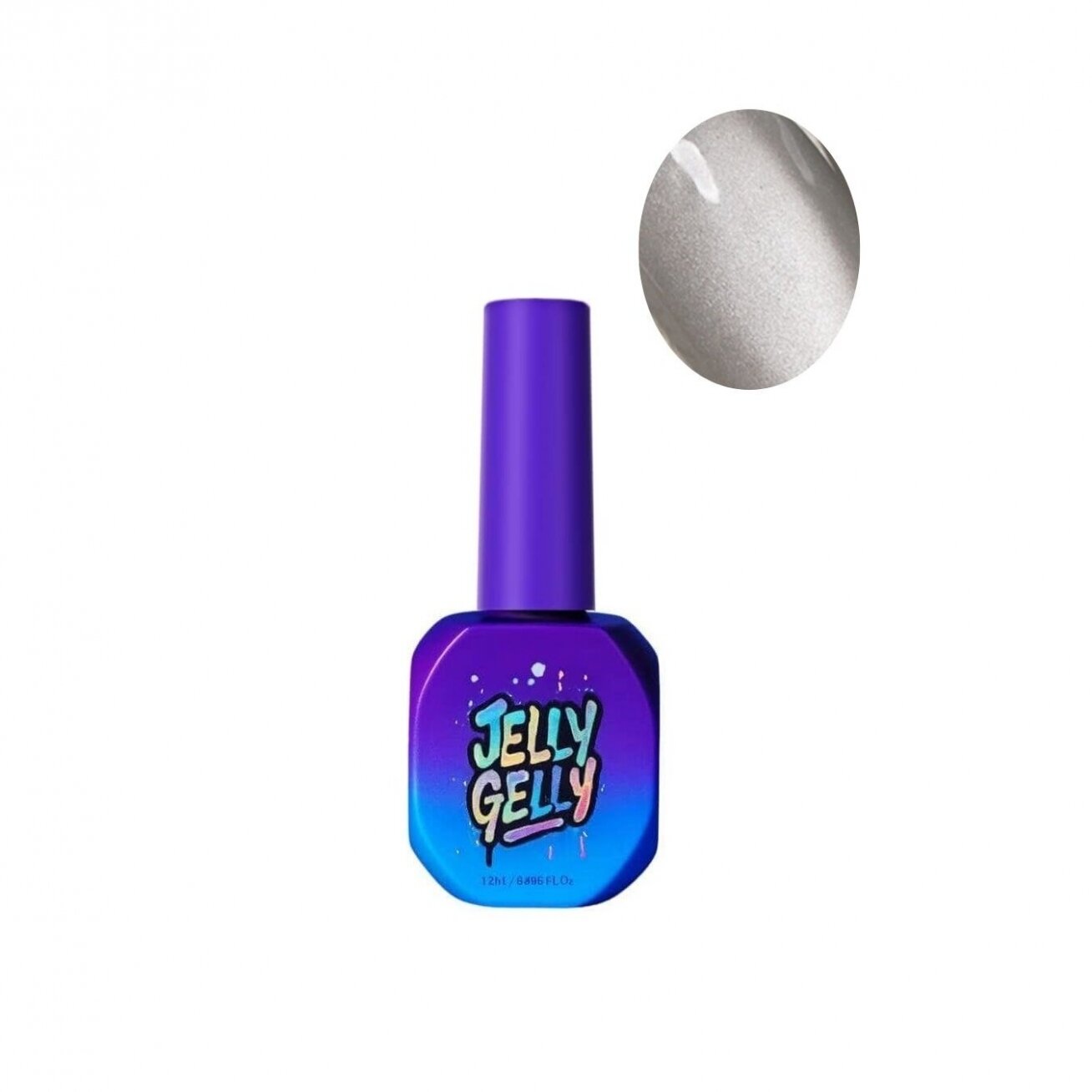 Gelinis lakas Jelly Gelly - Frosty Silk 12ml Gelinis lakas Jelly Gelly - Frosty Silk 12ml