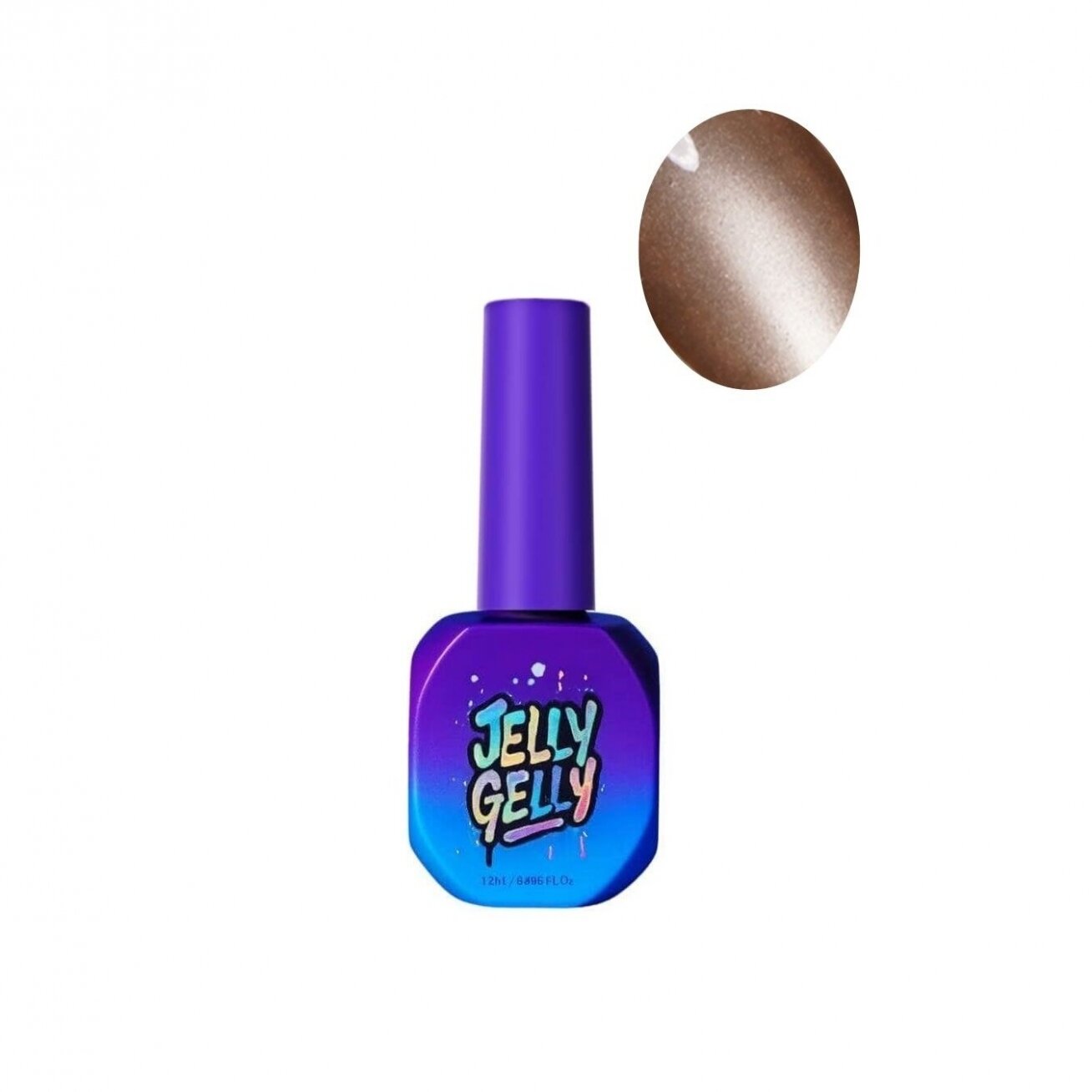Gelinis lakas Jelly Gelly - Champagne Silk 12ml Gelinis lakas Jelly Gelly - Champagne Silk 12ml