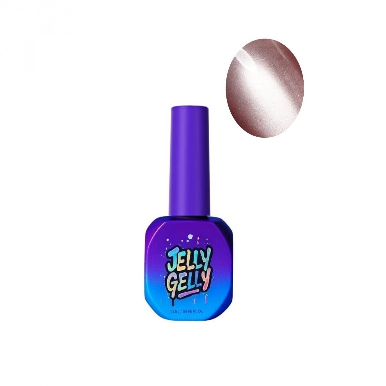 Gelinis lakas Jelly Gelly - Clay Silk 12ml Gelinis lakas Jelly Gelly - Clay Silk 12ml