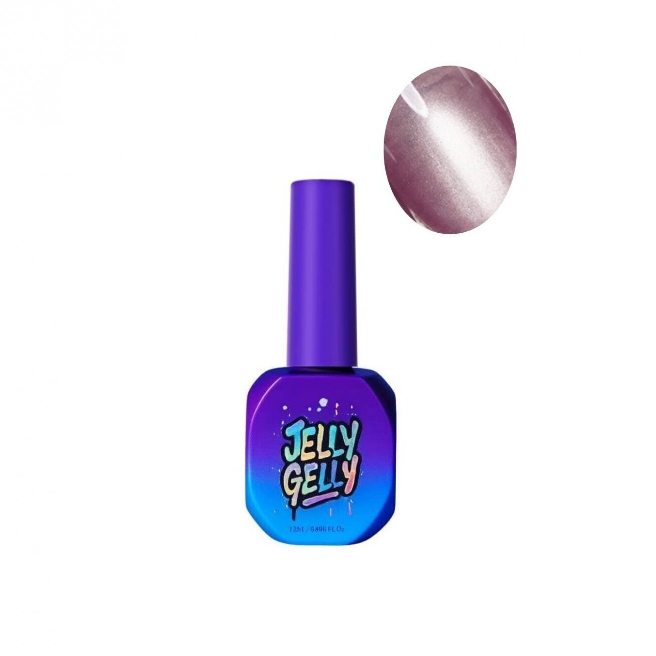 Gelinis lakas Jelly Gelly - Mauve Silk 12ml Gelinis lakas Jelly Gelly - Mauve Silk 12ml