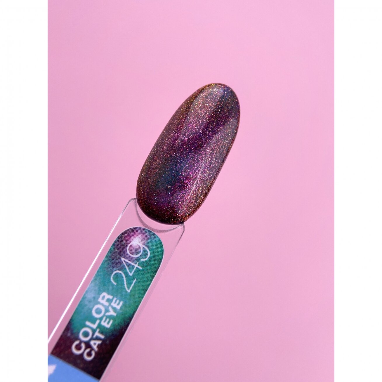 Gelinis lakas LUNAmoon - Color Cat Eye No249 13ml 1 Gelinis lakas LUNAmoon - Color Cat Eye No249 13ml 1