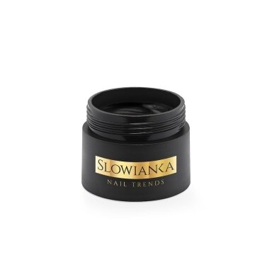 Juodas dizaino gelis Slowianka - Spider Hexa Gel Black 5g Juodas dizaino gelis Slowianka - Spider Hexa Gel Black 5g