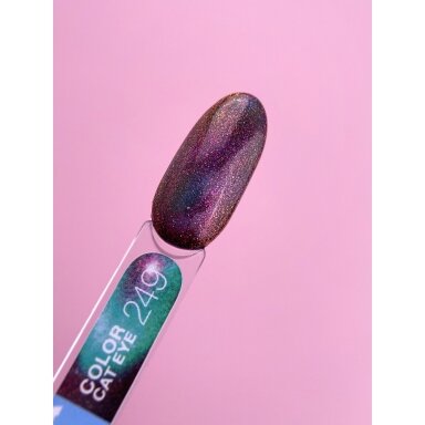 Gelinis lakas LUNAmoon - Color Cat Eye No249 13ml Gelinis lakas LUNAmoon - Color Cat Eye No249 13ml