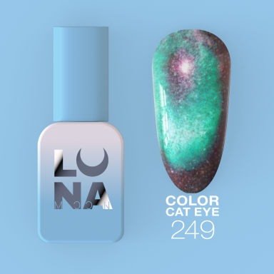 Gelinis lakas LUNAmoon - Color Cat Eye No249 13ml Gelinis lakas LUNAmoon - Color Cat Eye No249 13ml