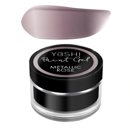Geliniai dažai Yoshi - Paint Gel Metallic Rose 5ml Geliniai dažai Yoshi - Paint Gel Metallic Rose 5ml