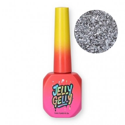 Gelinis lakas Jelly Gelly - Glitter Spark Me Up 12ml Gelinis lakas Jelly Gelly - Glitter Spark Me Up 12ml
