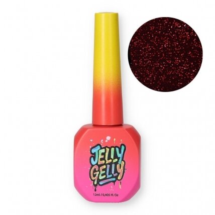 Gelinis lakas Jelly Gelly - Glitter Hot Spell 12ml Gelinis lakas Jelly Gelly - Glitter Hot Spell 12ml