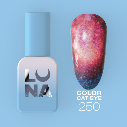 Gelinis lakas LUNAmoon - Color Cat Eye No250 13ml Gelinis lakas LUNAmoon - Color Cat Eye No250 13ml