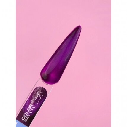 Gelinis lakas LUNAmoon - Color Cat Eye No256 13ml 1