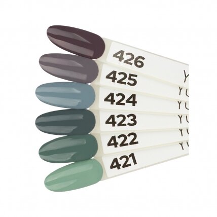 YOSHI Gelinis lakas Metro Melange 6 ml - 422 1